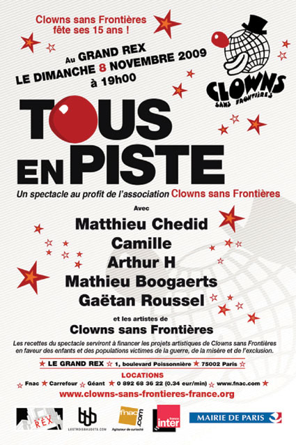Flyer "Clowns Sans Fronti�res" - recto